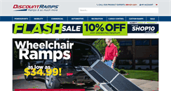 Desktop Screenshot of discountramps.com